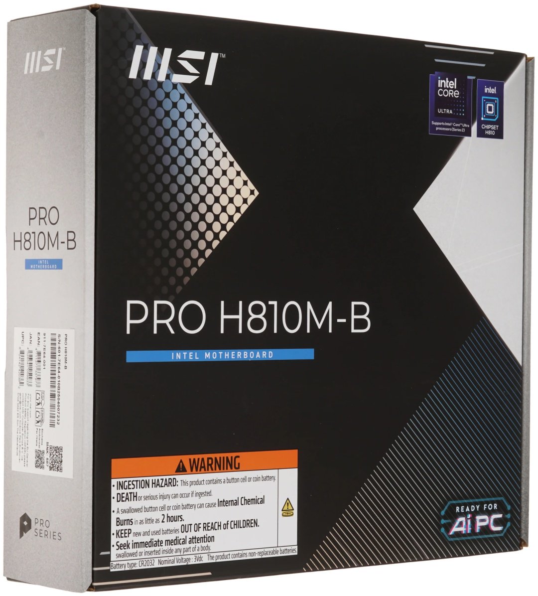 Материнская плата MSI PRO H810M-B - ForteMarket Материнская плата MSI PRO H810M-B купить,0