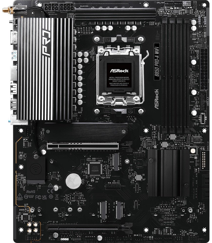 Материнская плата ASRock B850 PRO-A WIFI DDR5 - ForteMarket Материнская плата ASRock B850 PRO-A WIFI DDR5 купить,0