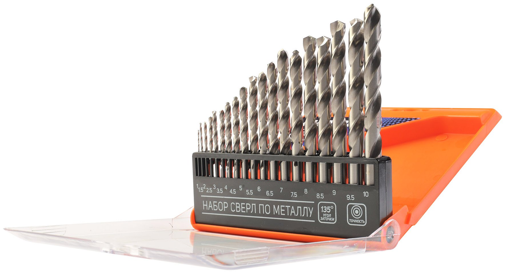 Сверло Patriot набор 815010544 10 мм, 19 шт. - ForteMarket Сверло Patriot набор 815010544 10 мм, 19 шт. купить,0