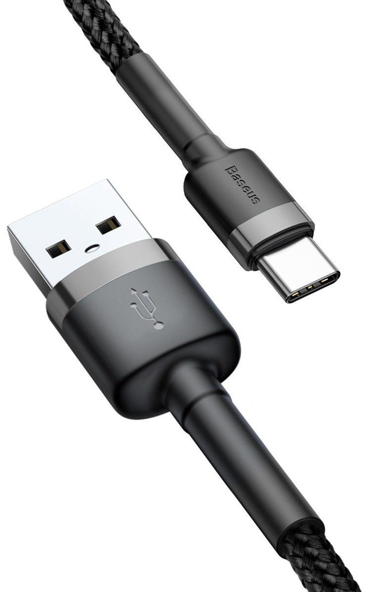 Кабель Baseus USB 2.0 (M), USB TypeC (M), 1 м, черный купить,NaN