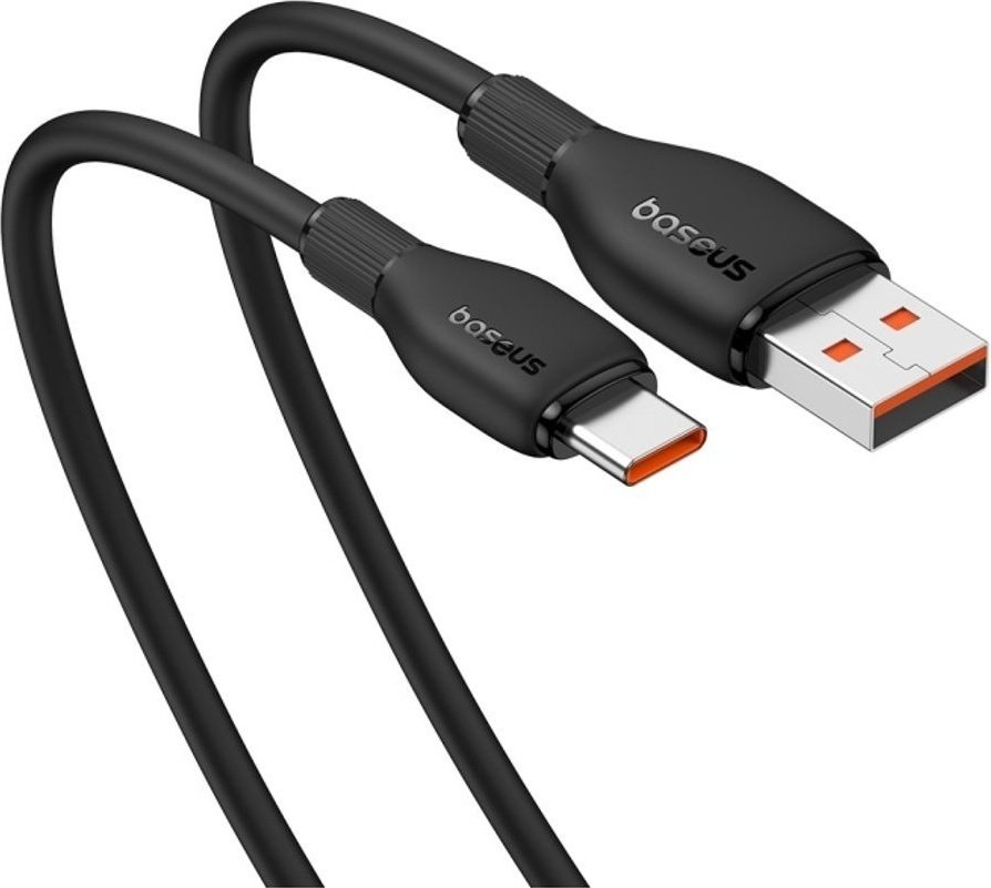 Кабель Baseus USB 2.0 (M), USB TypeC (M), 1.2 м, черный купить,NaN