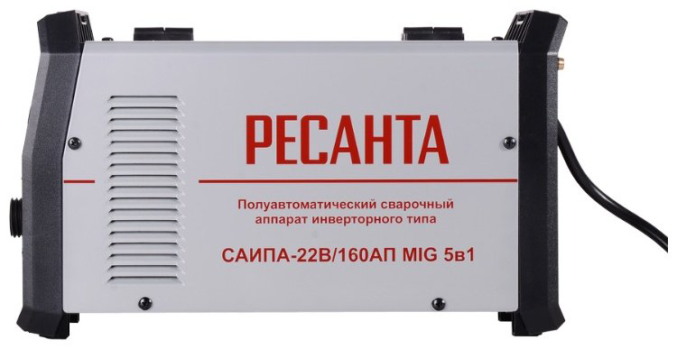 Ресанта сварочный инвертор САИПА-22В/160АП MIG 5в1 Ресанта 65/219 (ручная дуговая сварка (MMA), аргонная (аргонодуговая) сварка, FCAW) купить,NaN