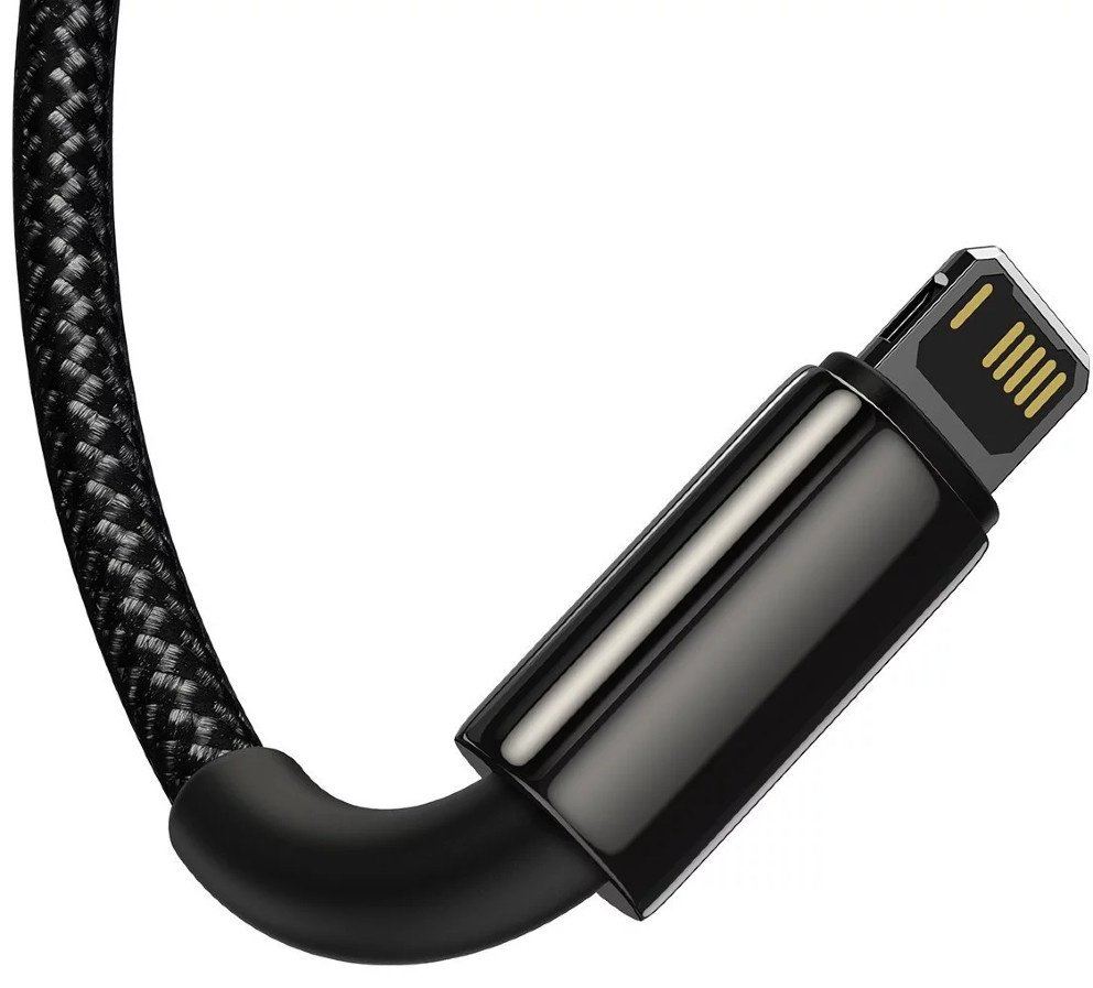 Кабель Baseus USB TypeC (M), micro-USB 2.0 (M), Lightning (M), 1.5 м, черный купить,NaN