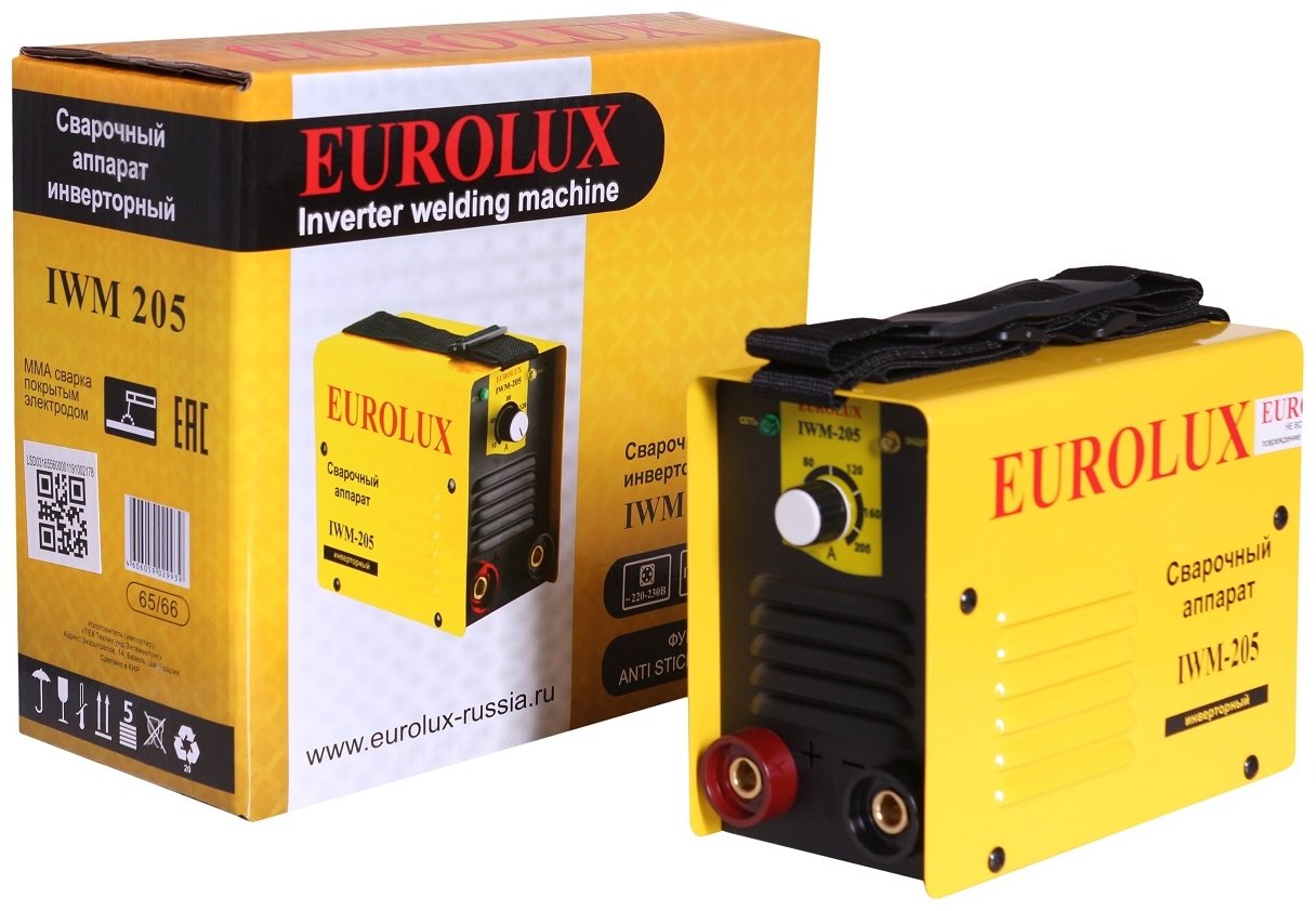 Eurolux сварочный инвертор IWM205 (MMA) - ForteMarket Eurolux сварочный инвертор IWM205 (MMA) купить,0