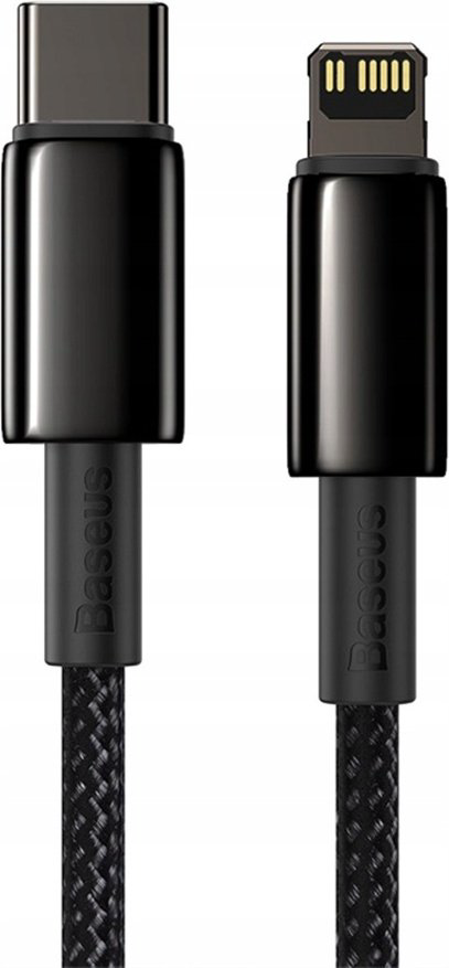 Кабель Baseus Lightning (M), 1 м, черный купить,NaN