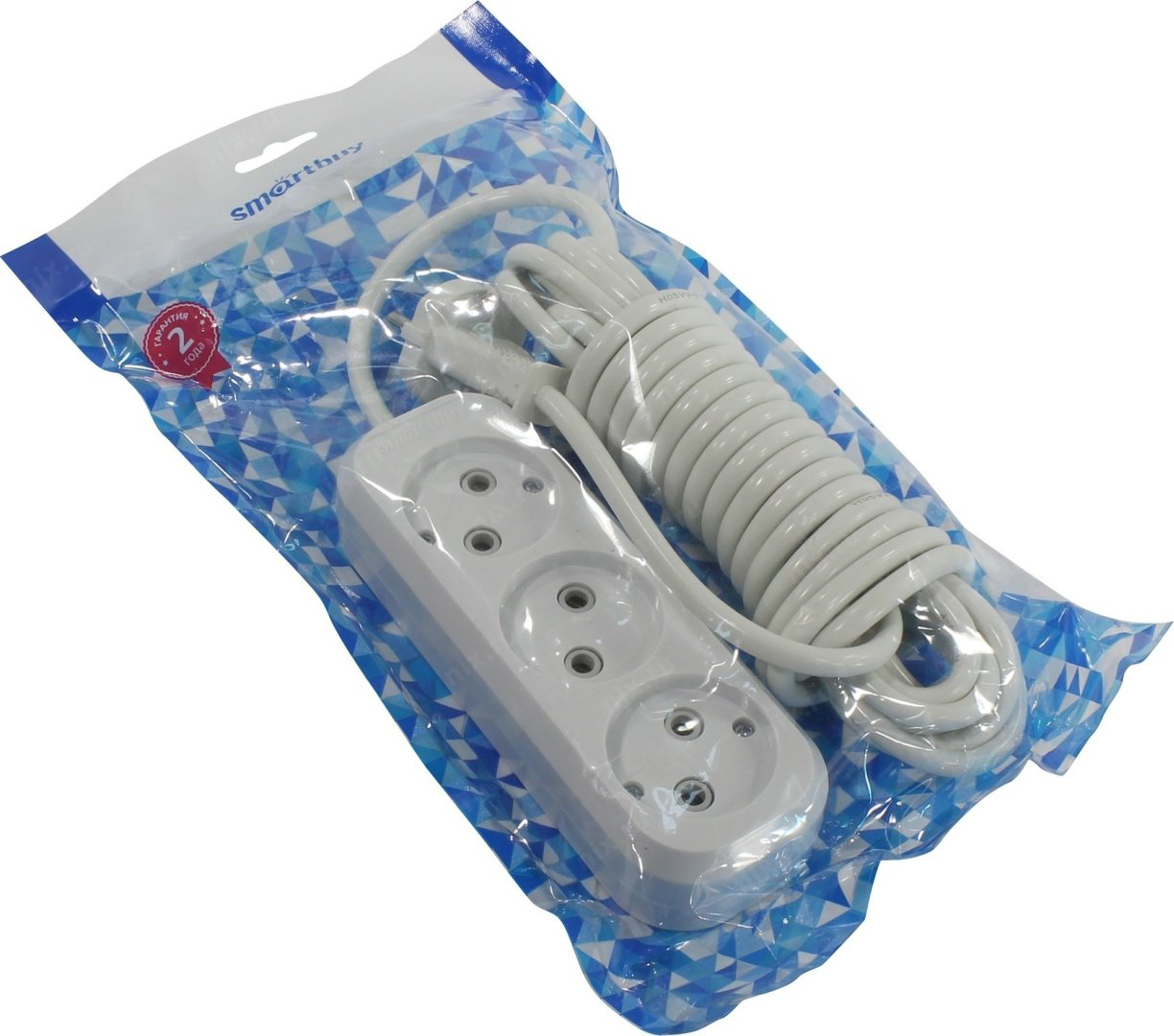 Удлинитель Smartbuy SBE-10-3-05-N 5 м купить,NaN