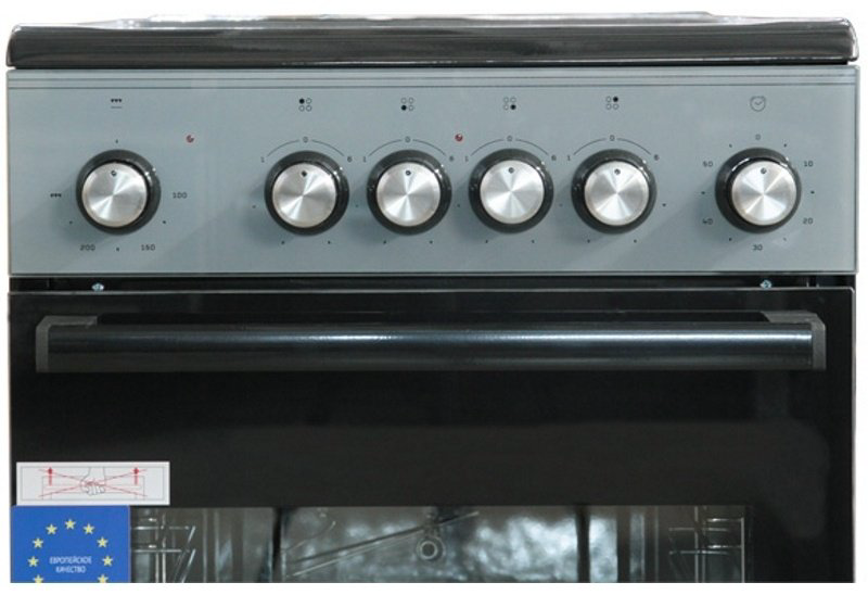 Кухонная плита De Luxe 506004.13ЭС 002 серый купить,NaN