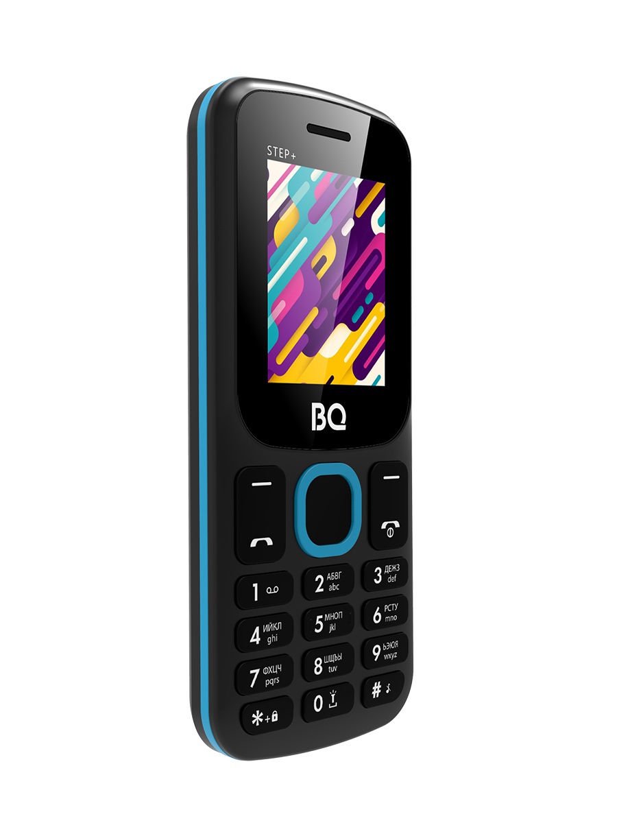 Мобильный телефон BQ 1848 Step+ Black-Blue купить,NaN