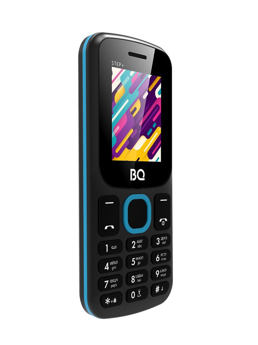 Мобильный телефон BQ 1848 Step+ Black-Blue купить,NaN