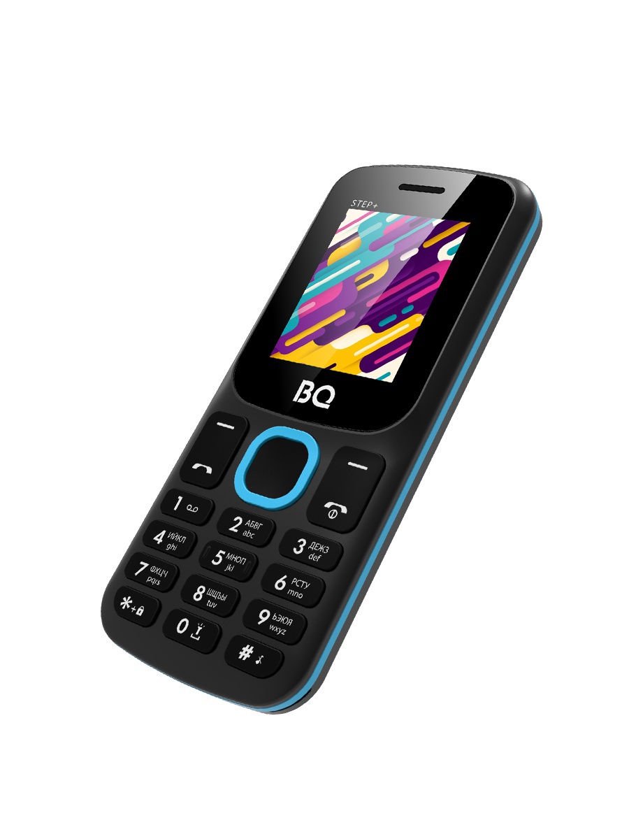 Мобильный телефон BQ 1848 Step+ Black-Blue
