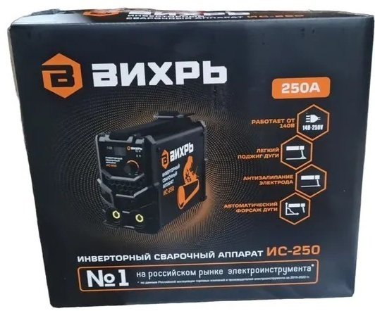 ВИХРЬ сварочный инвертор ИС-250 65/53 (MMA) купить,0