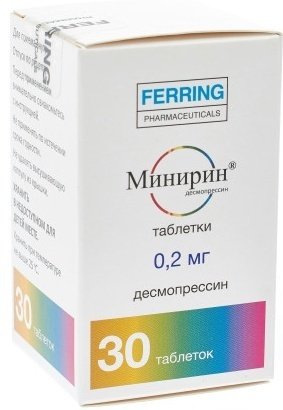 Минирин таблетки 0.2 мг 30 шт