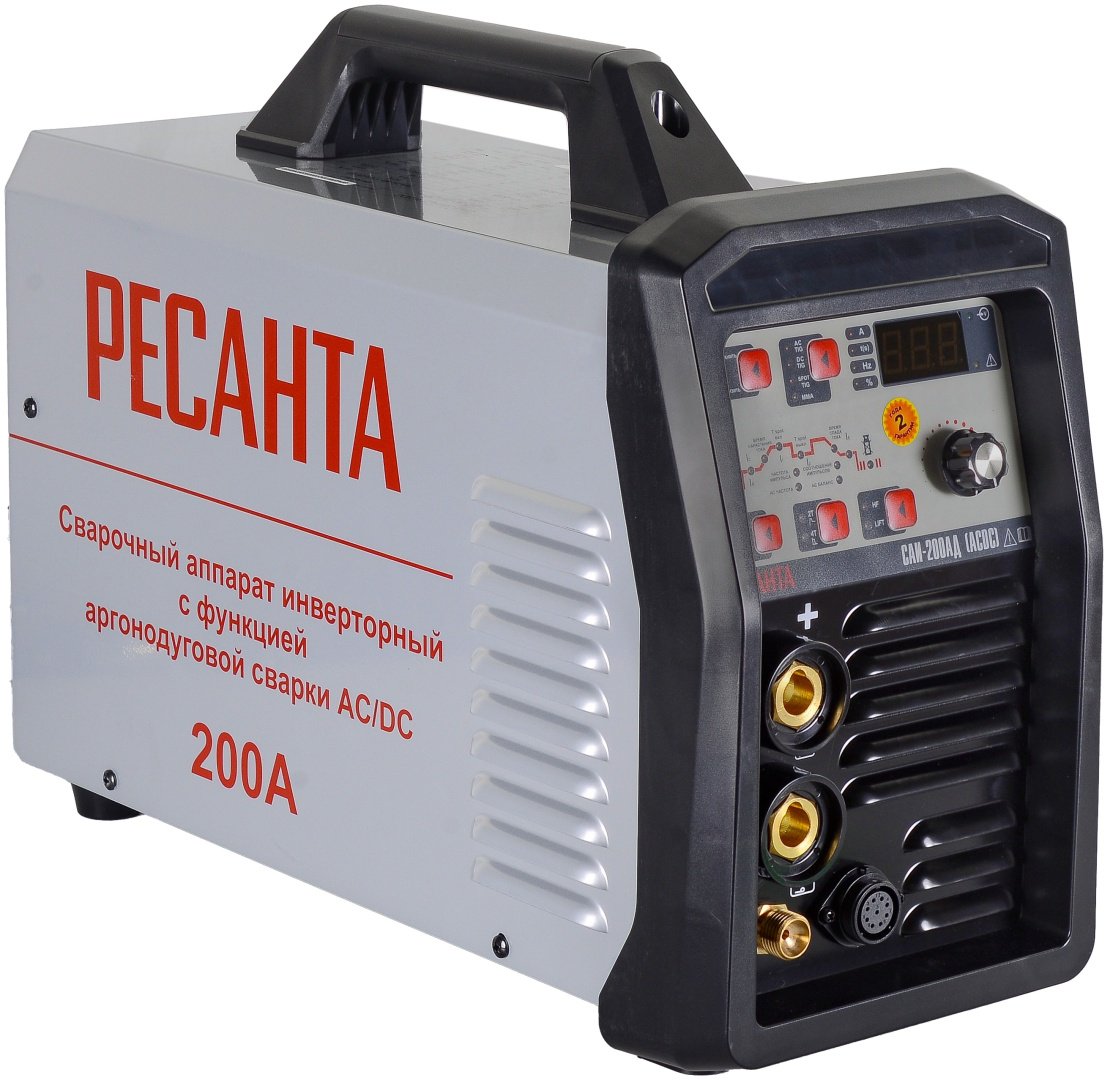 Ресанта сварочный инвертор САИ-200АД (АС/DC) (TIG, MMA)