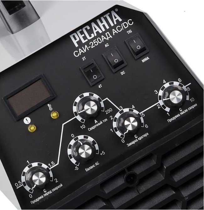 Ресанта сварочный инвертор САИ-250АД AC/DC (TIG, MMA) - ForteMarket Ресанта сварочный инвертор САИ-250АД AC/DC (TIG, MMA) купить,0
