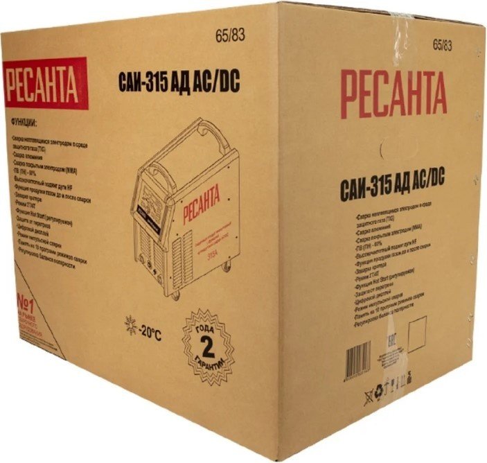 Ресанта сварочный инвертор САИ-315АД (MMA, TIG) купить,0