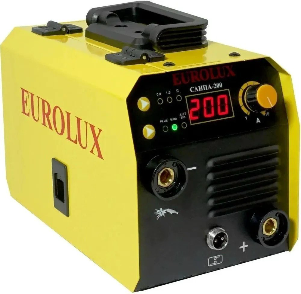 EUROLUX сварочный инвертор САИПА-200 (TIG, MMA) купить,34290