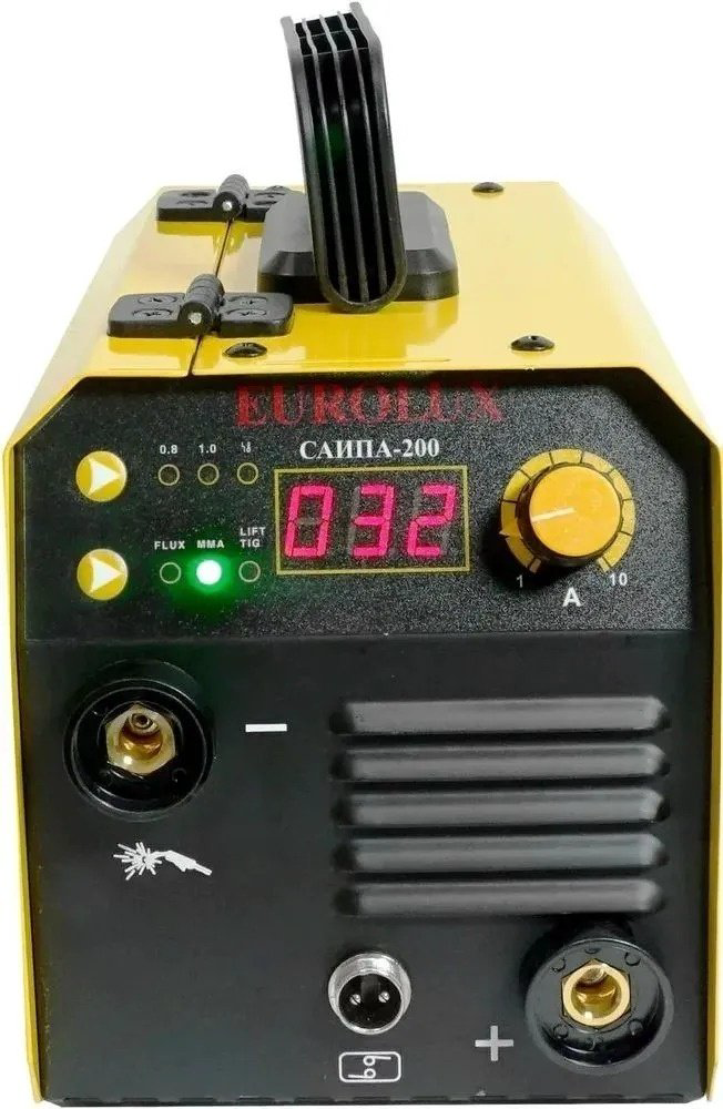 EUROLUX сварочный инвертор САИПА-200 (TIG, MMA) купить,34290