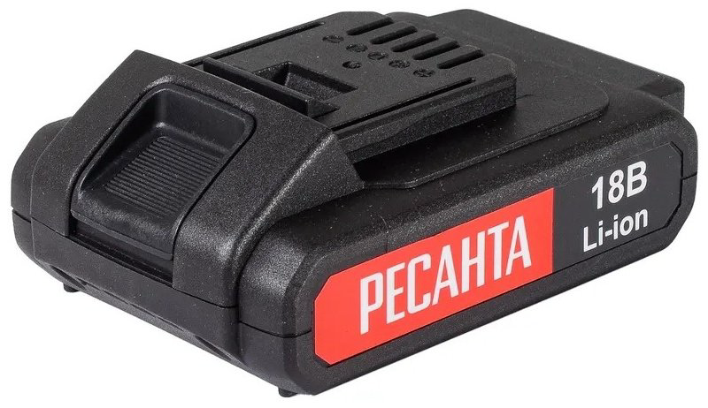 Аккумулятор Ресанта 71/8/88 Li-Ion 18 В 2 Ач 1 шт купить,NaN