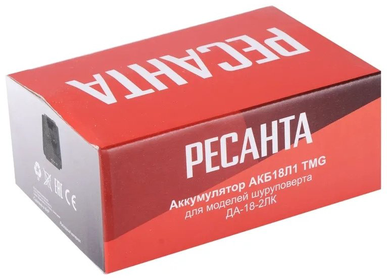 Аккумулятор Ресанта 71/8/88 Li-Ion 18 В 2 Ач 1 шт купить,NaN