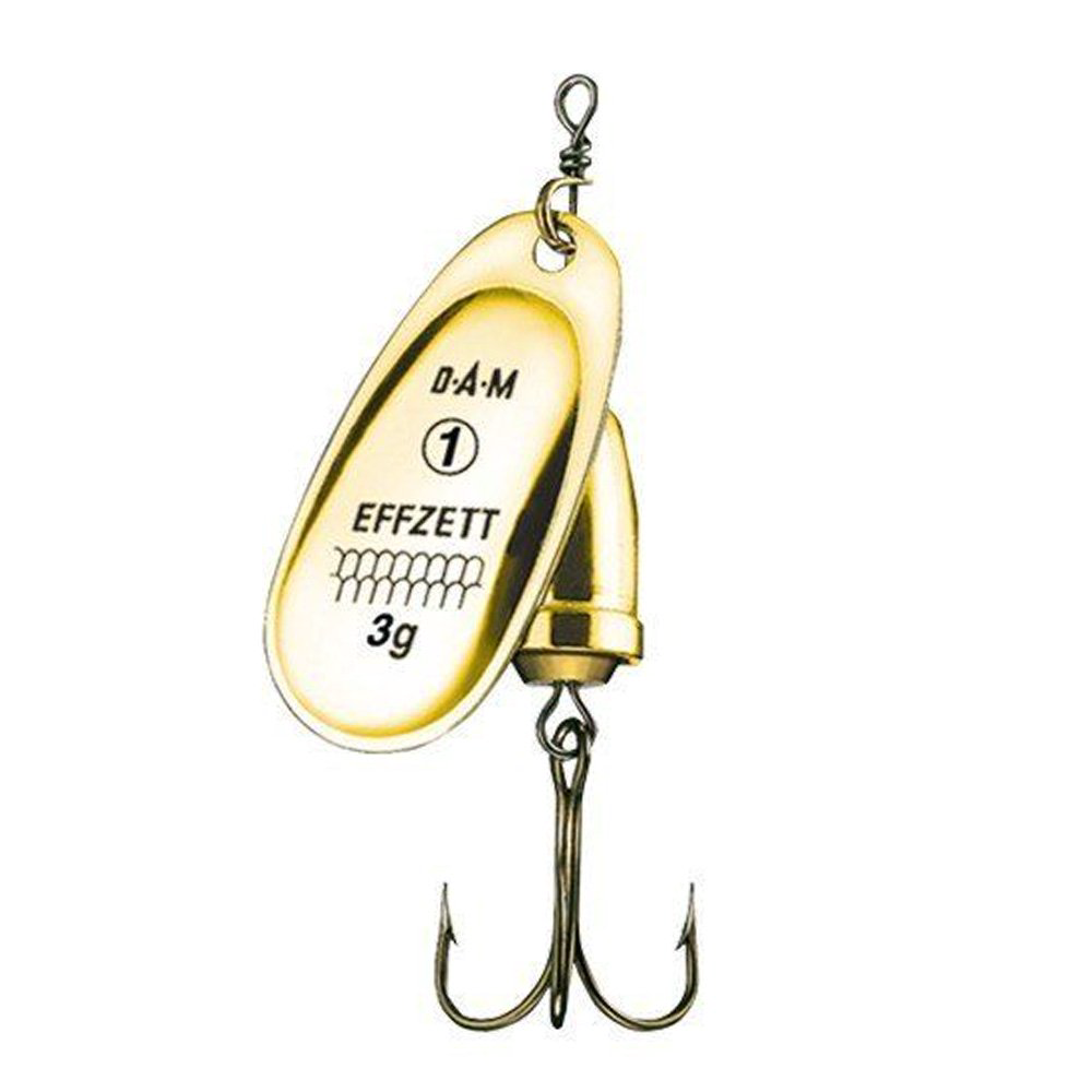 Блесна DAM Spinner FZ Executor №4 8гр Gold купить,NaN