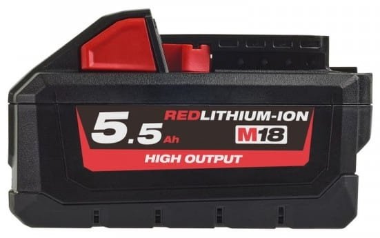 Аккумулятор Milwaukee M18 HB5.5 4932464712 Li-Ion 18 В 5.5 Ач 1 шт - ForteMarket Аккумулятор Milwaukee M18 HB5.5 4932464712 Li-Ion 18 В 5.5 Ач 1 шт купить,0