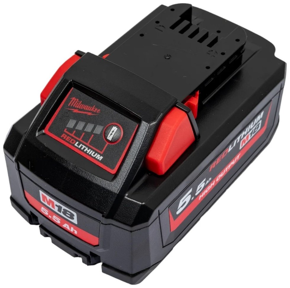 Аккумулятор Milwaukee M18 HB5.5 4932464712 Li-Ion 18 В 5.5 Ач 1 шт - ForteMarket Аккумулятор Milwaukee M18 HB5.5 4932464712 Li-Ion 18 В 5.5 Ач 1 шт купить,0
