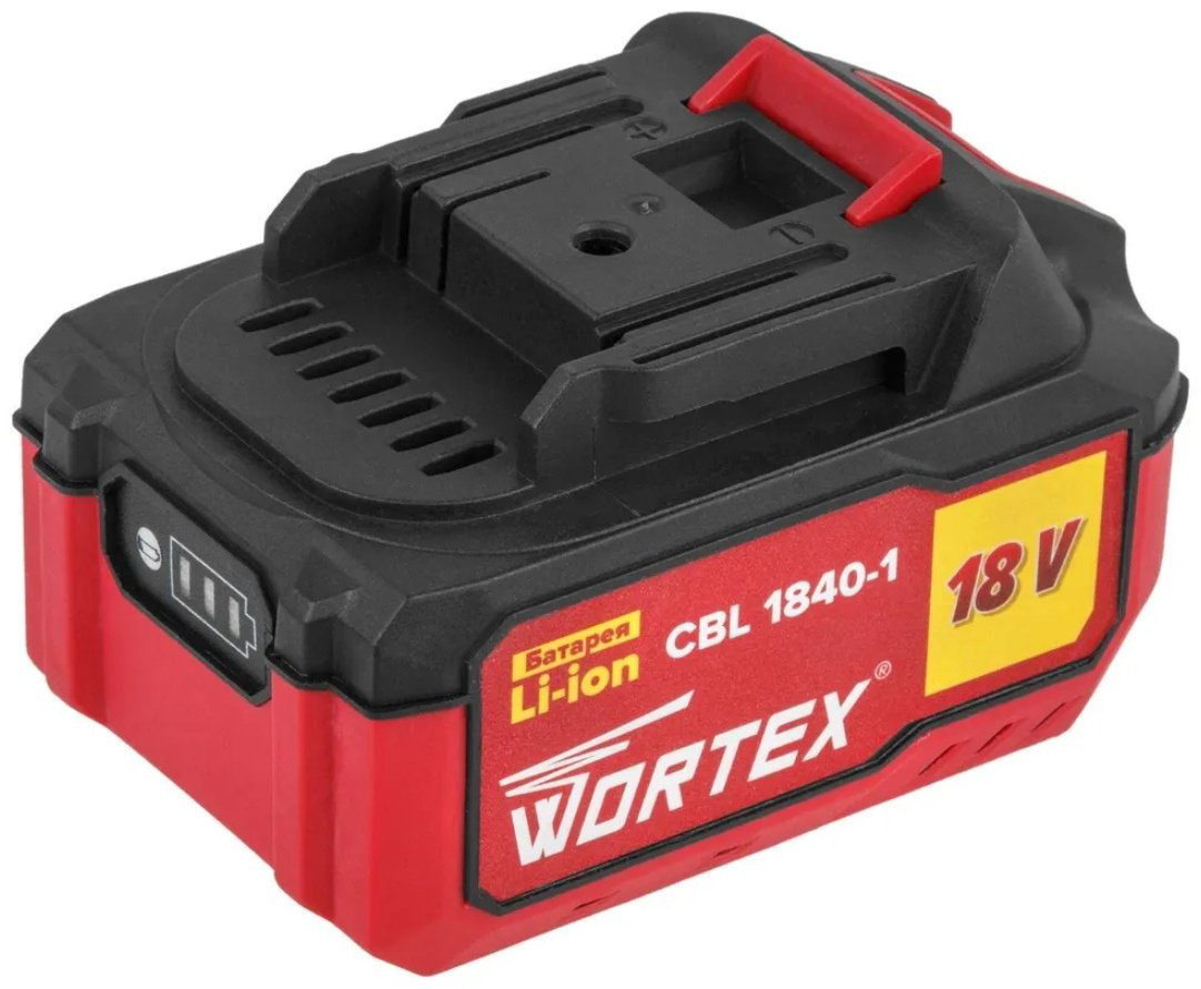 Аккумулятор WORTEX CBL 1840-1 0329187 Li-Ion 18 В 4 Ач 1 шт купить,NaN