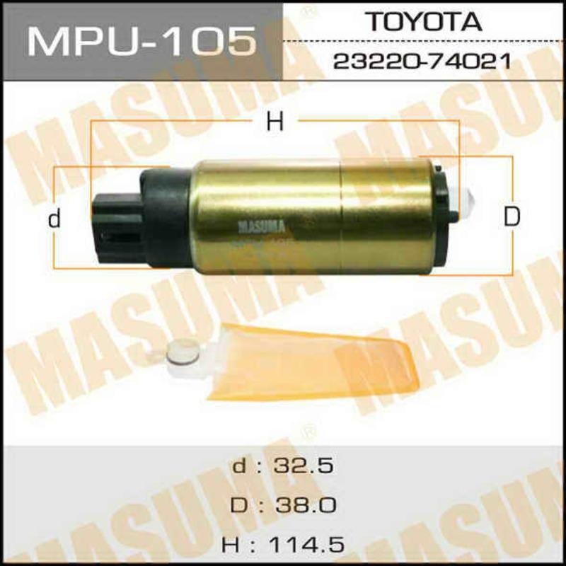 Топливный насос MASUMA MPU-105