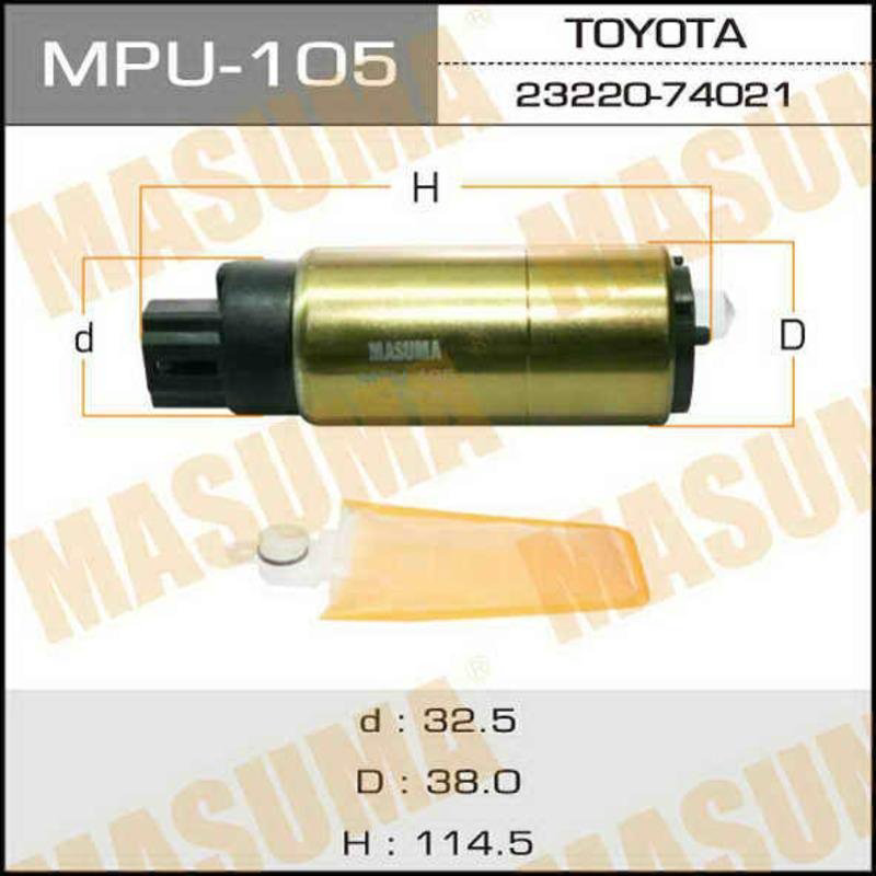 Топливный насос MASUMA MPU-105 купить,17320