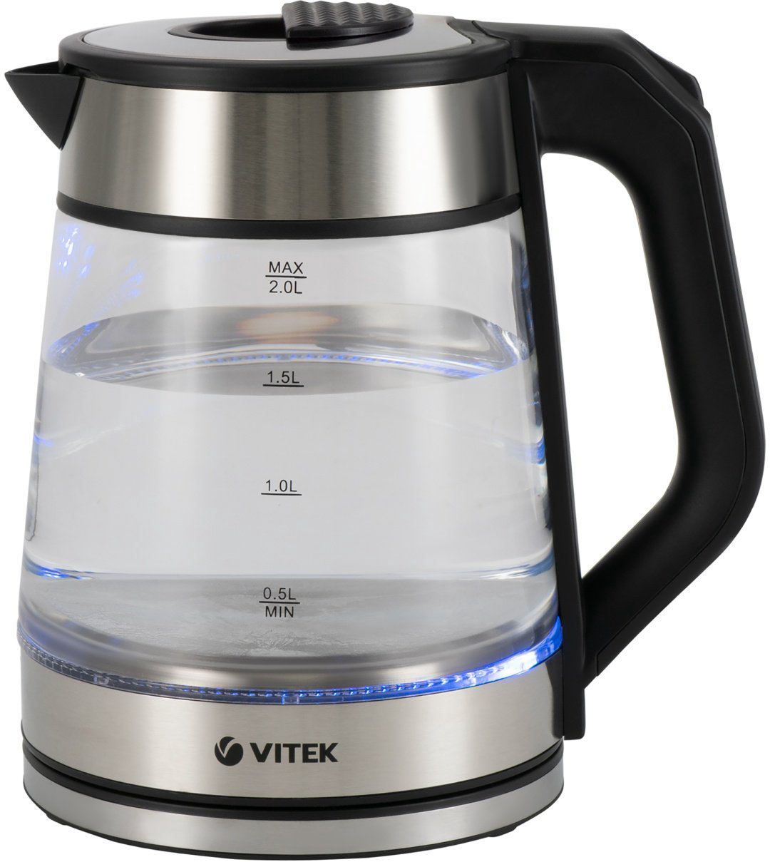 Электрочайник Vitek VT-1176 серебристый купить,NaN
