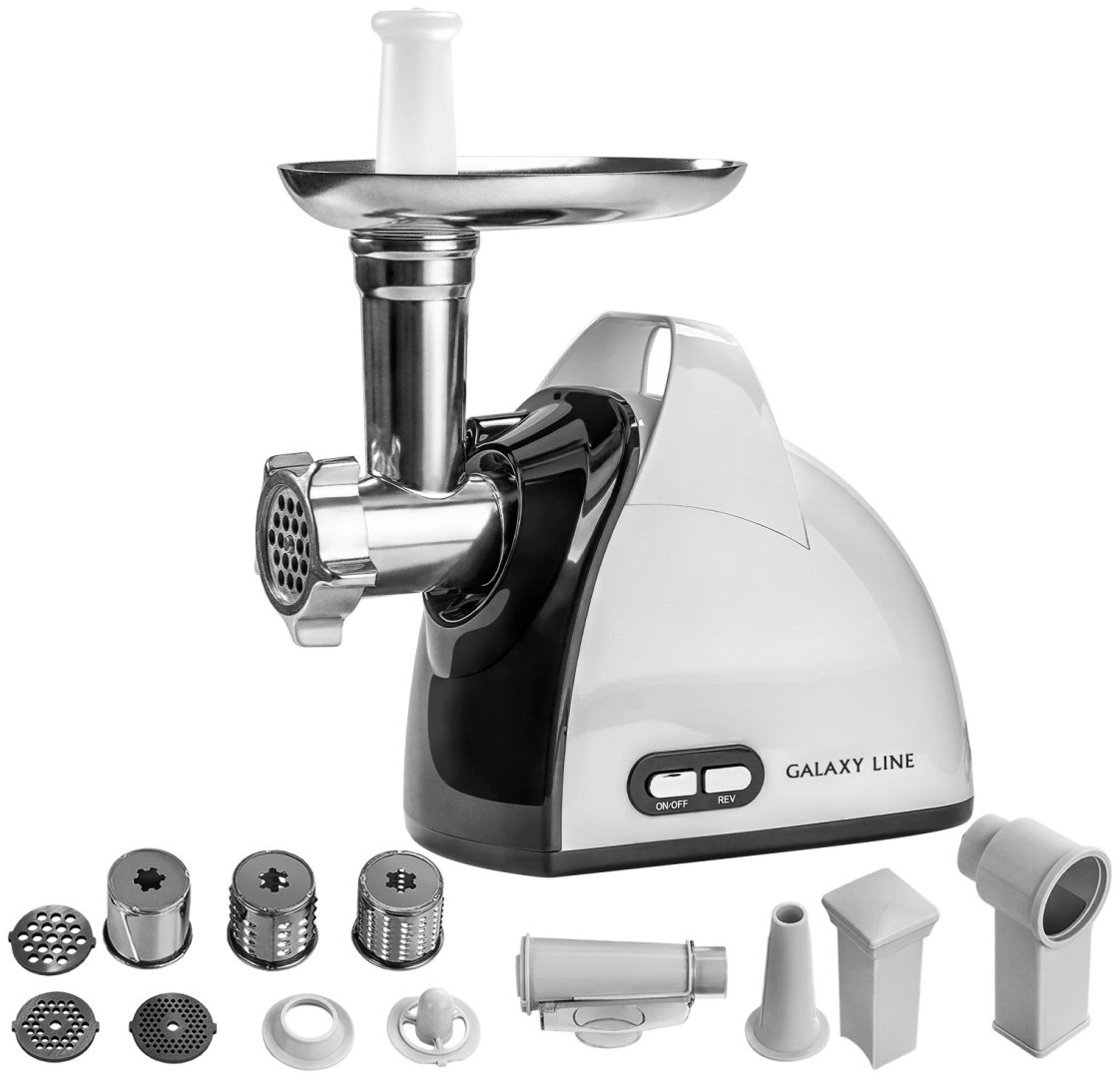 Мясорубка Galaxy GALAXY LINE GL 2414 серебристый купить,NaN