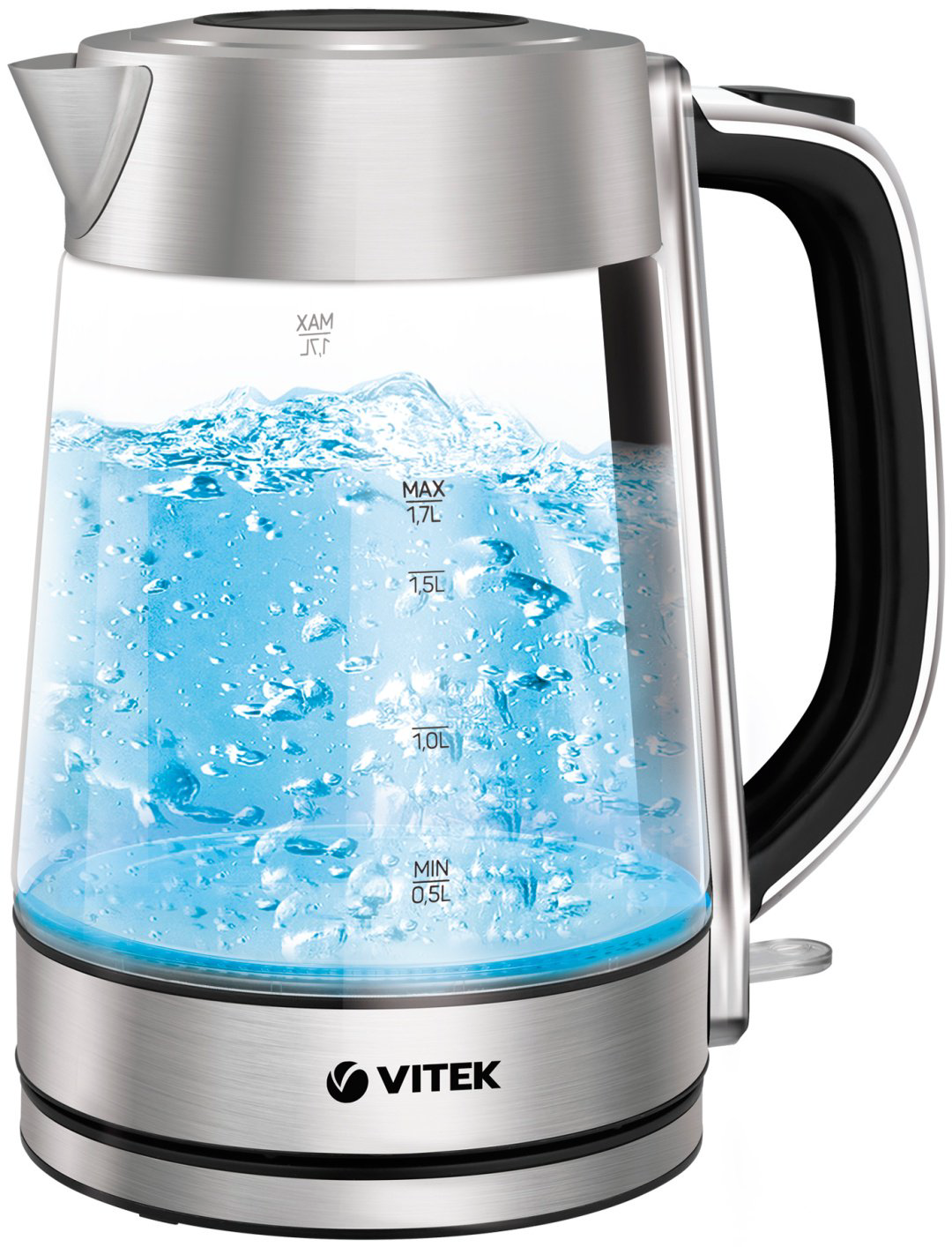 Электрочайник Vitek VT-1184 серебристый купить,NaN
