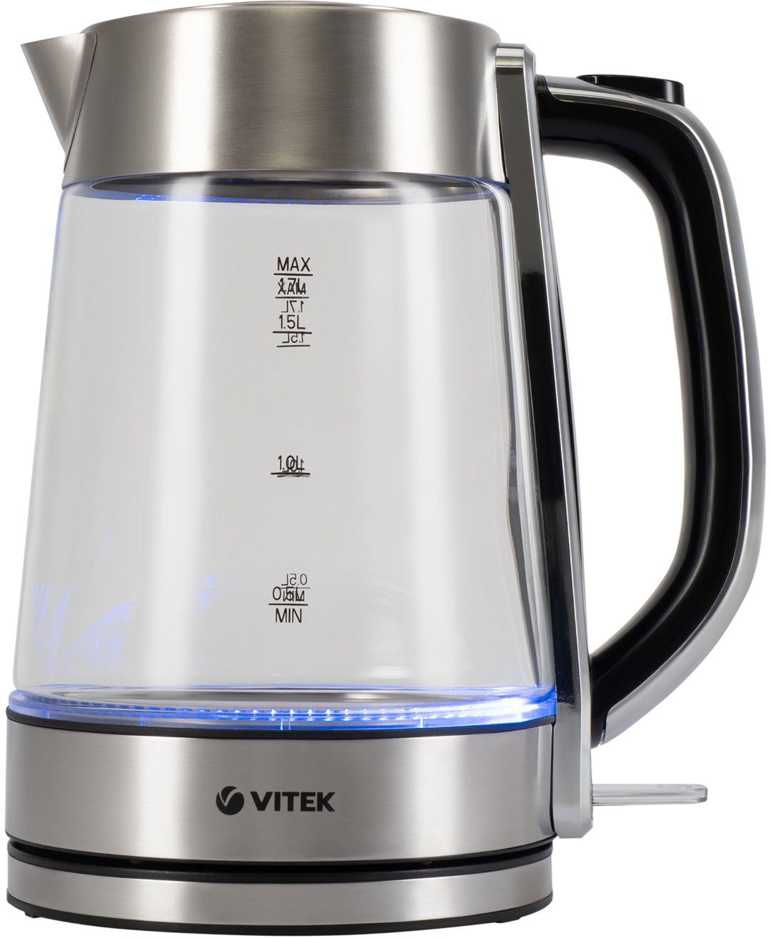 Электрочайник Vitek VT-1184 серебристый купить,NaN