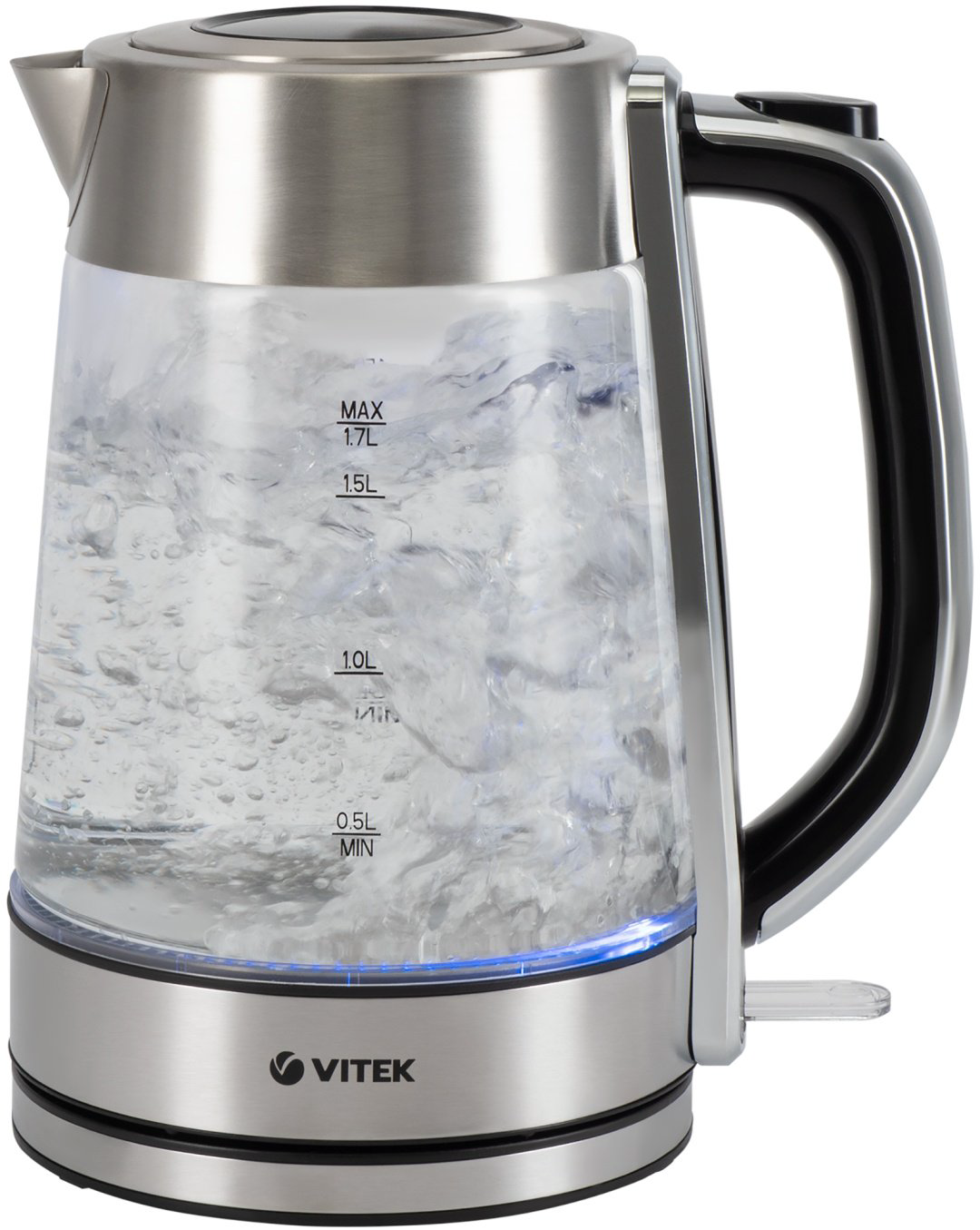 Электрочайник Vitek VT-1184 серебристый купить,NaN