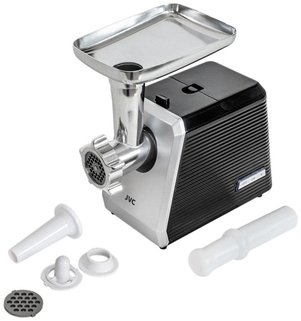 Мясорубка JVC JK-MG128 черный, серый купить,NaN