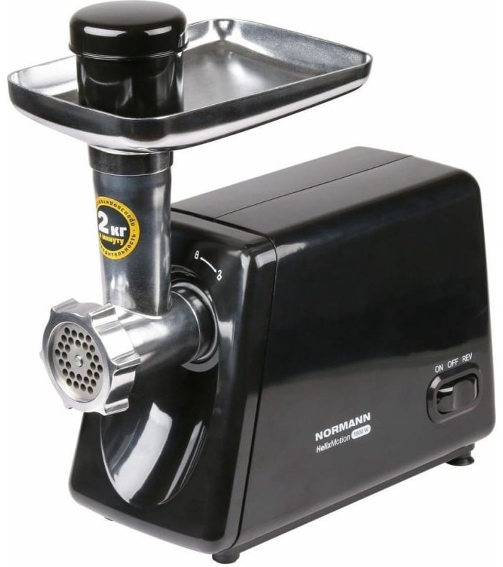 Мясорубка Normann AMG-352 черный купить,NaN