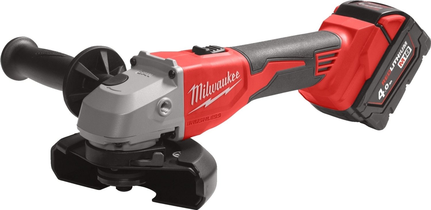 Шлифмашина угловая Milwaukee M18 BLSAG125X-402X 4933492644