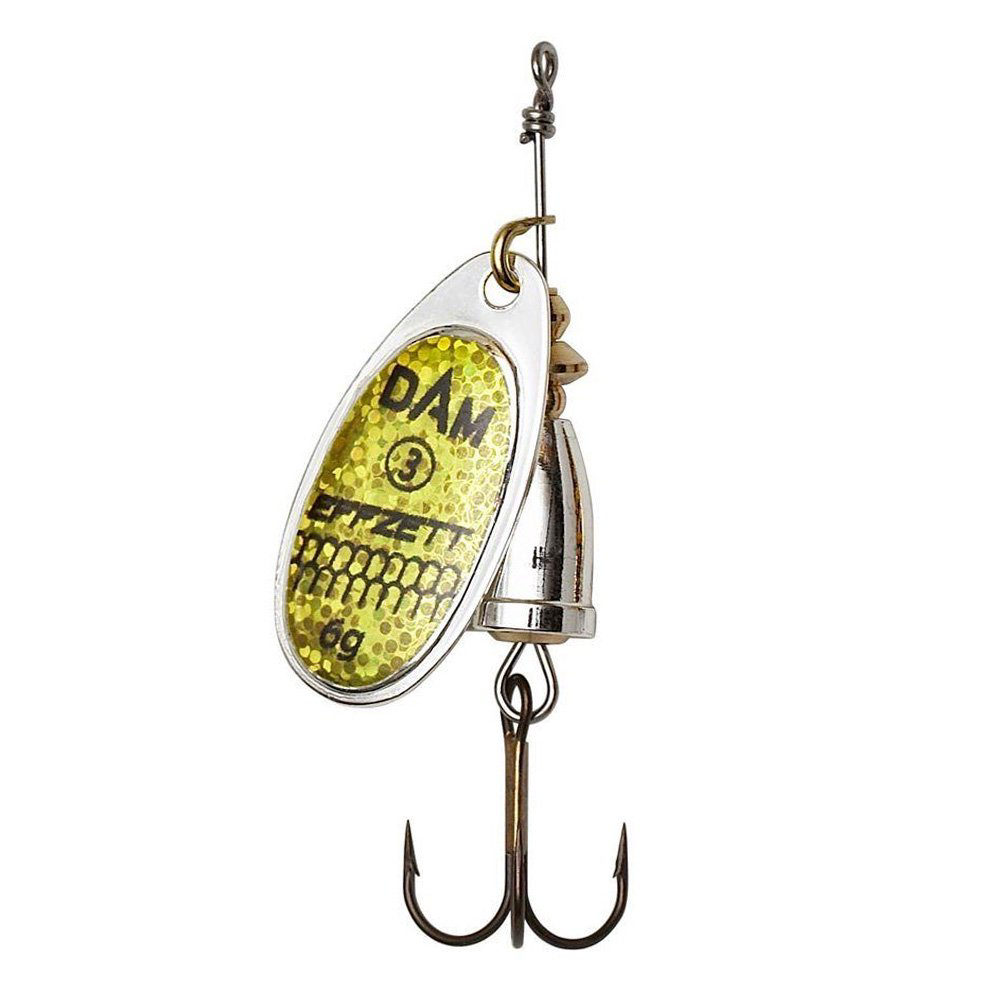 Блесна DAM Spinner FZ Executor №4 8гр Reflex gold купить,NaN