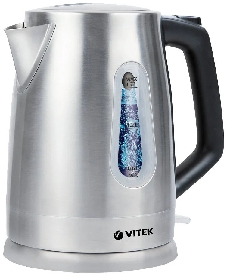Электрочайник Vitek VT-7087 серебристый