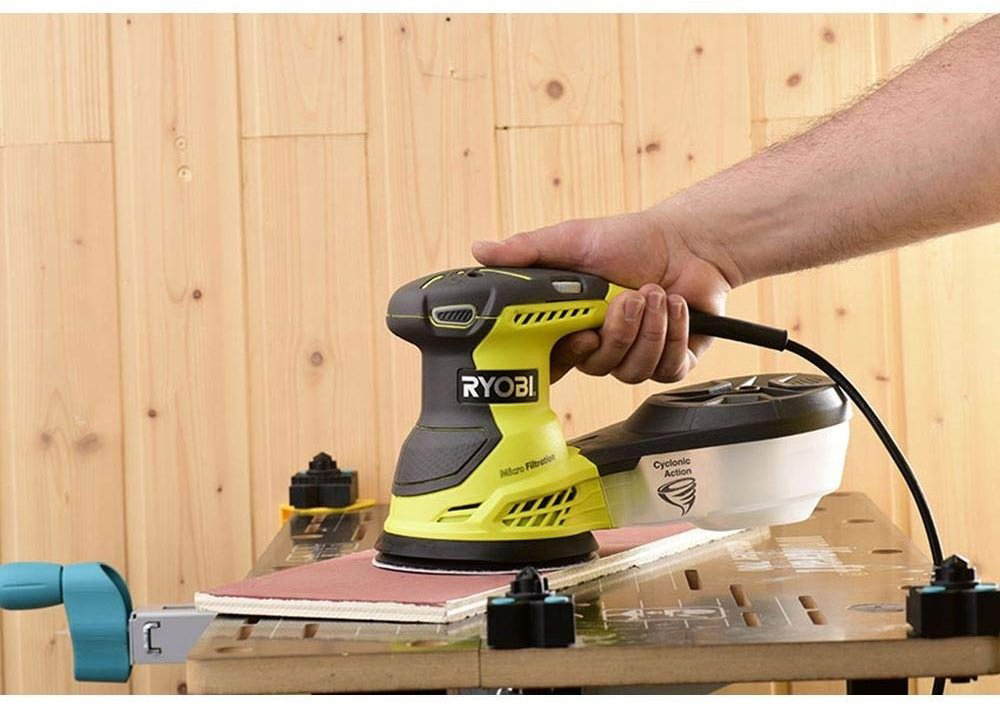 Шлифмашина эксцентриковая RYOBI ROS300A 5133001142 купить,NaN
