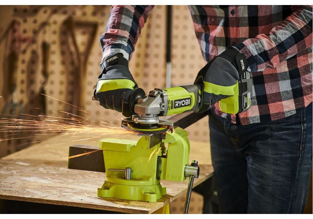 Шлифмашина угловая RYOBI RAG18125-0 5133005403 купить,NaN