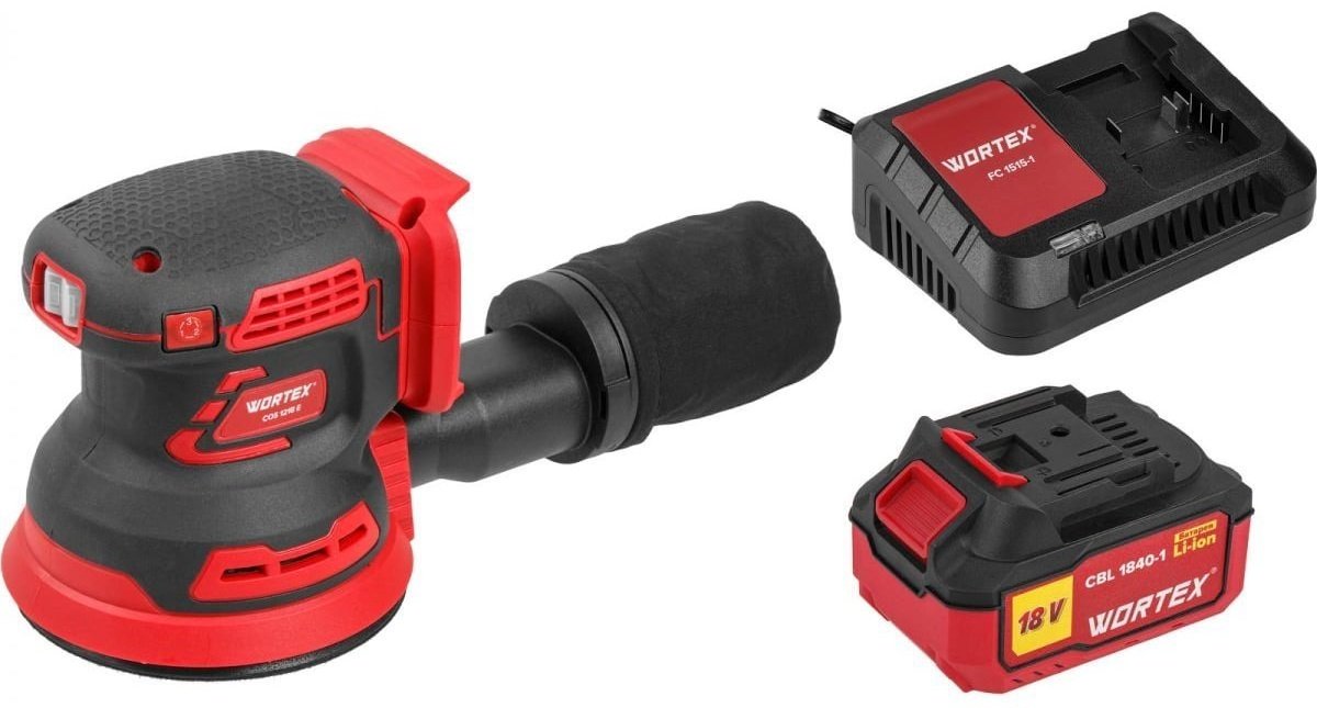 Шлифмашина эксцентриковая WORTEX WORTEX COS 1218 E ALL1