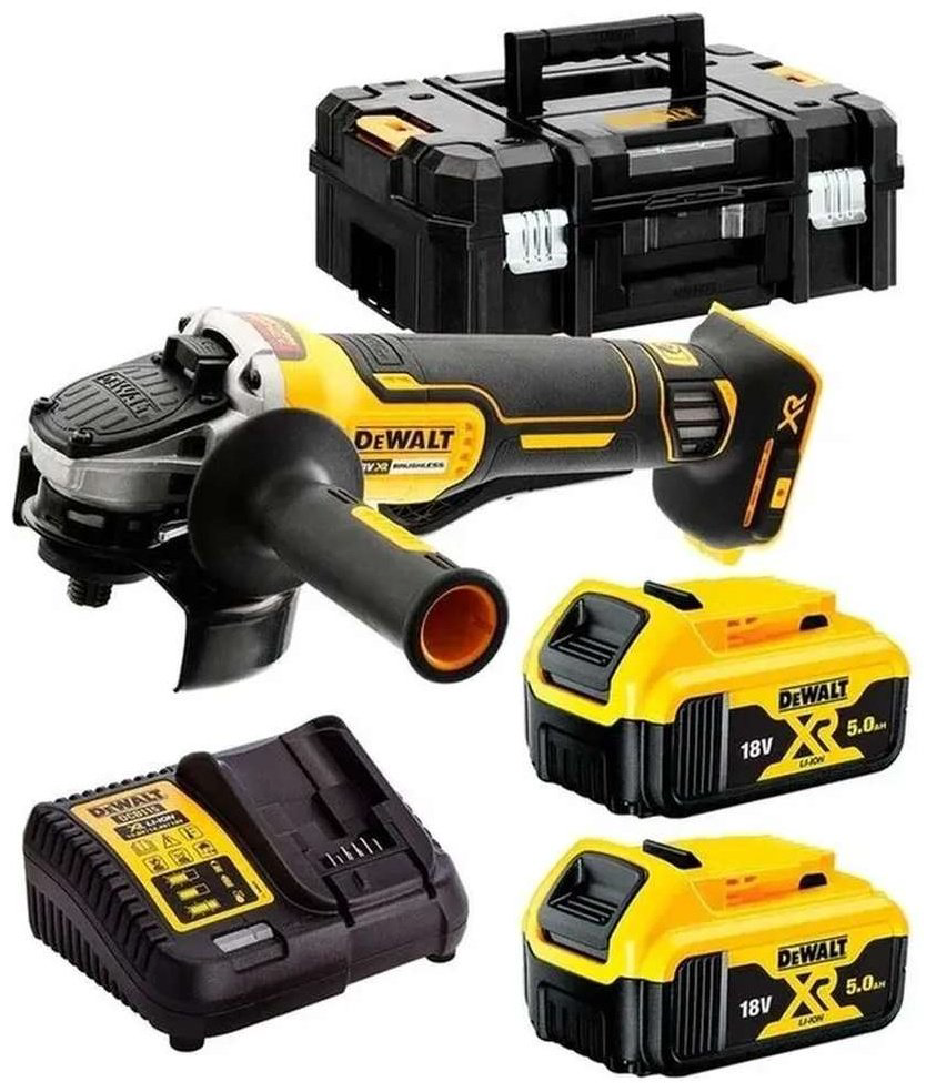Шлифмашина угловая DeWALT DCG406P2LRT-QW купить,303090