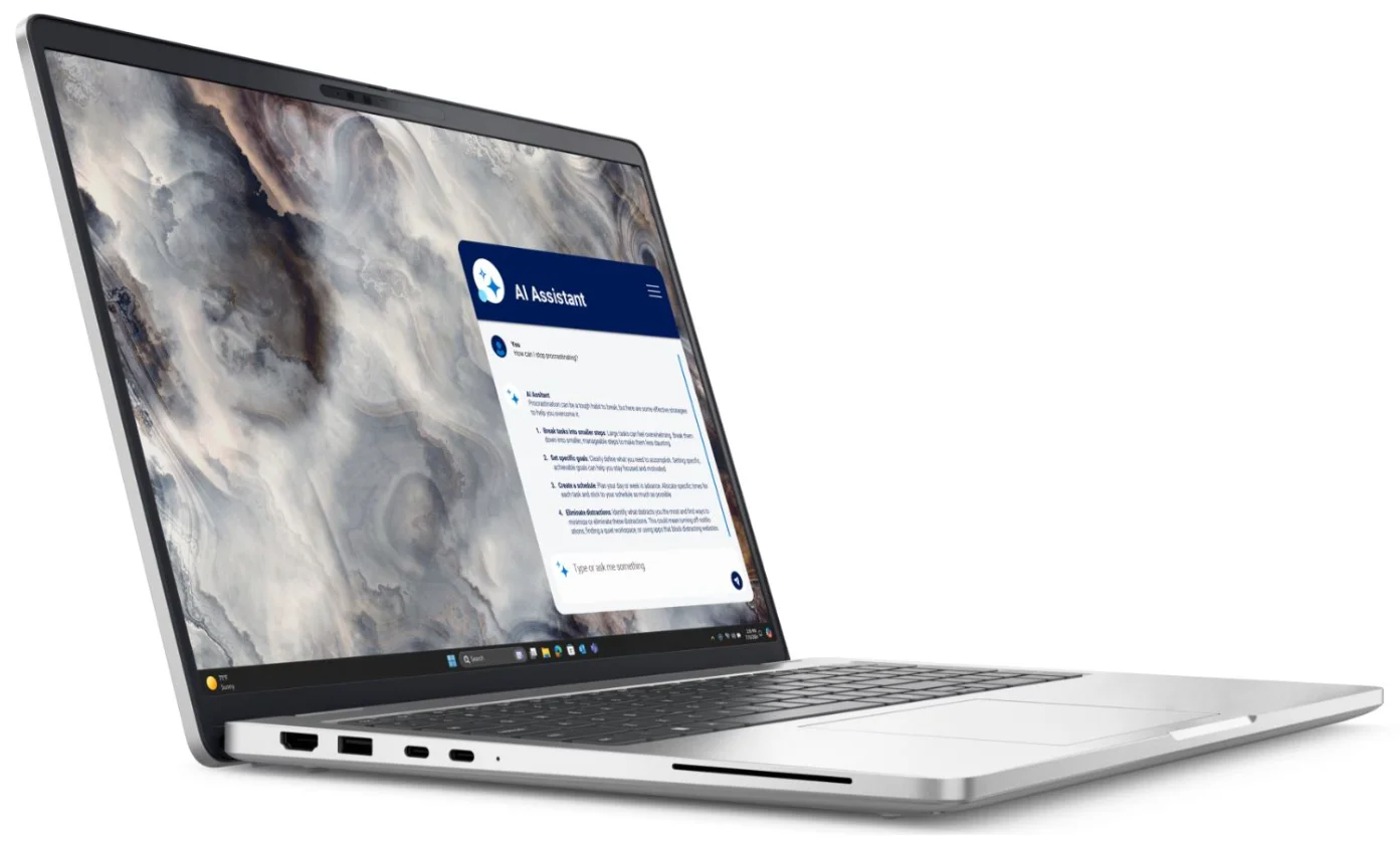 Ноутбук Dell Pro 16 Plus 210-BPCL/BTO216_PB16250_EMEA 16" Platinum Silver