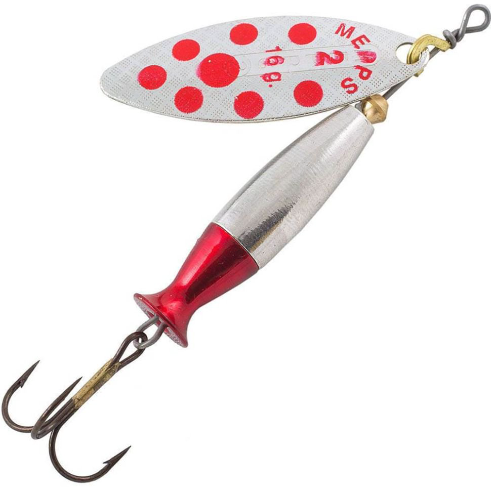 Блесна Mepps Aglia Long Heavy №3 24гр Silver/Silver/Red dots купить,NaN