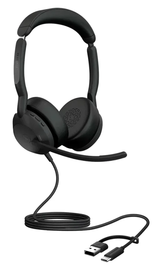 Наушники Jabra Evolve2 50 USB C/A MS Stereo 25089-999-799 Black купить,85850