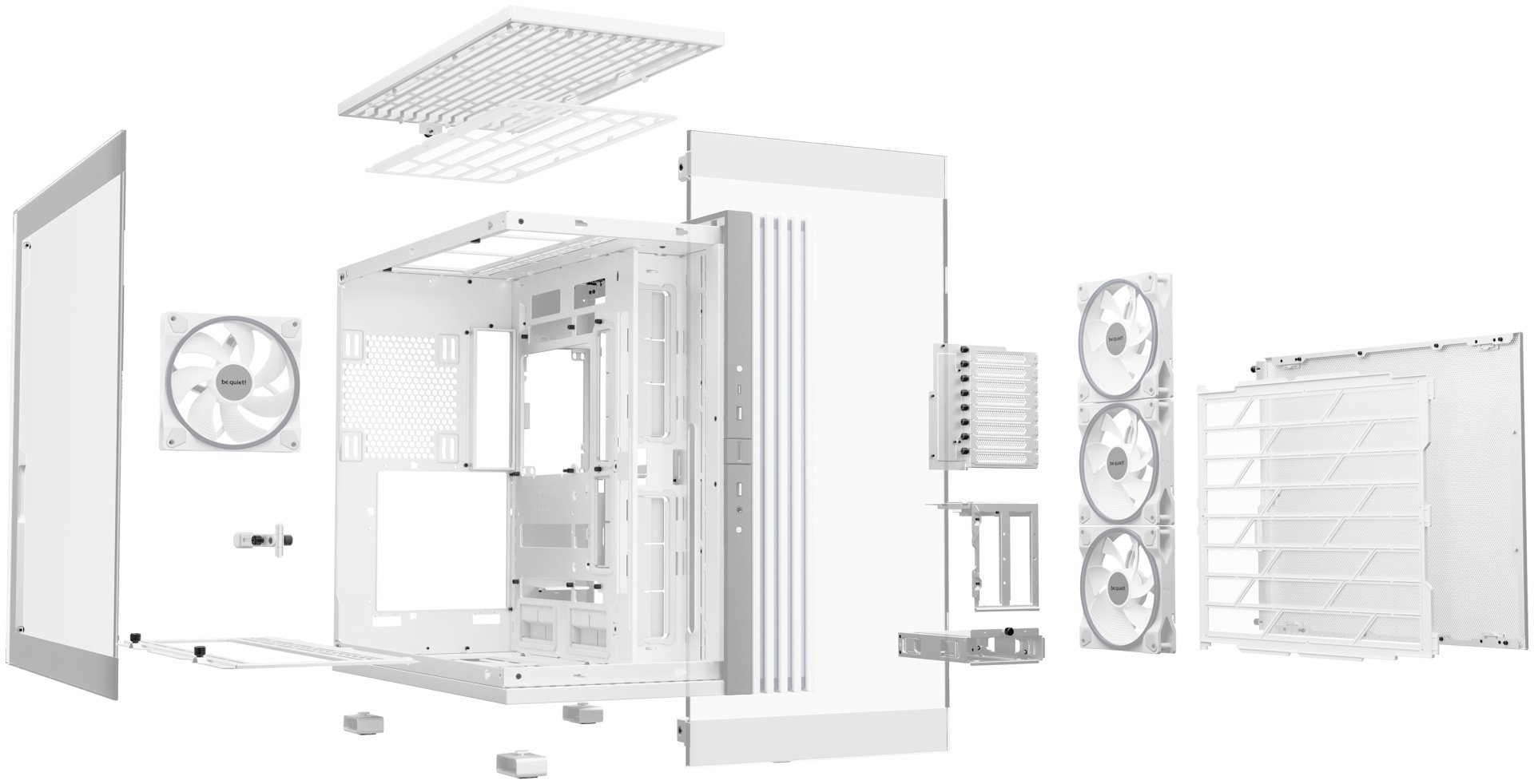 Корпус Be quiet BGW72 белый - ForteMarket Корпус Be quiet BGW72 белый купить,0