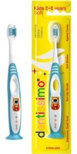 Dentissimo Kids Soft для детей 2-6 лет зубная щетка мягкая 1 шт