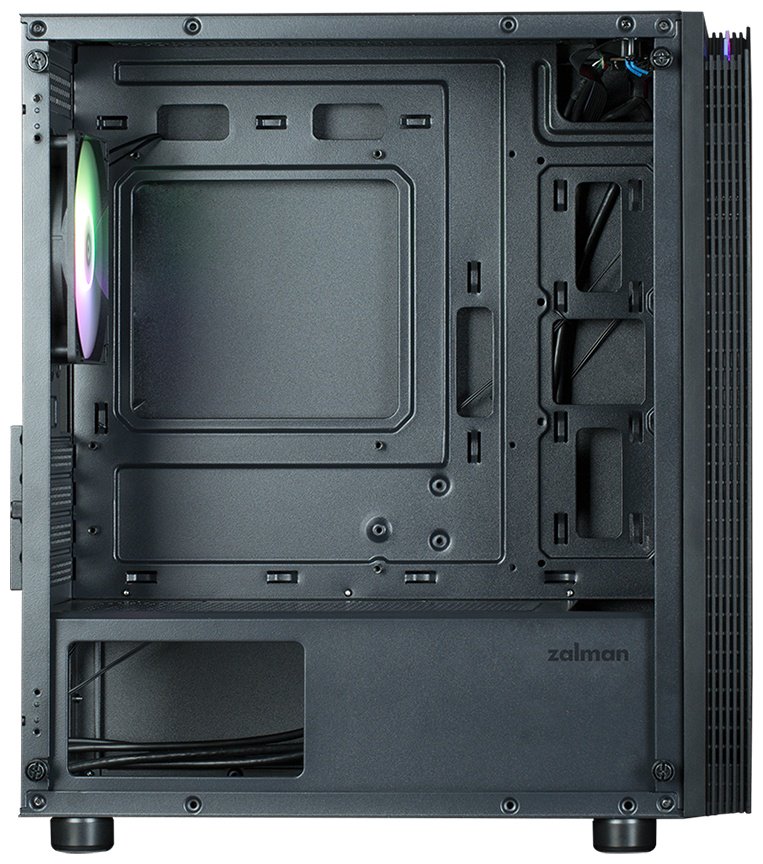 Корпус Zalman T4 PLUS BLACK черный - ForteMarket Корпус Zalman T4 PLUS BLACK черный купить,0
