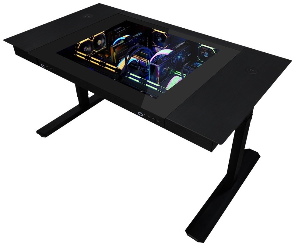 Корпус LIAN LI Корпус-стол Lian Li DK-07X, E-ATX/ATX/M-ATX Black G99.DK07X.10EU черный купить,0